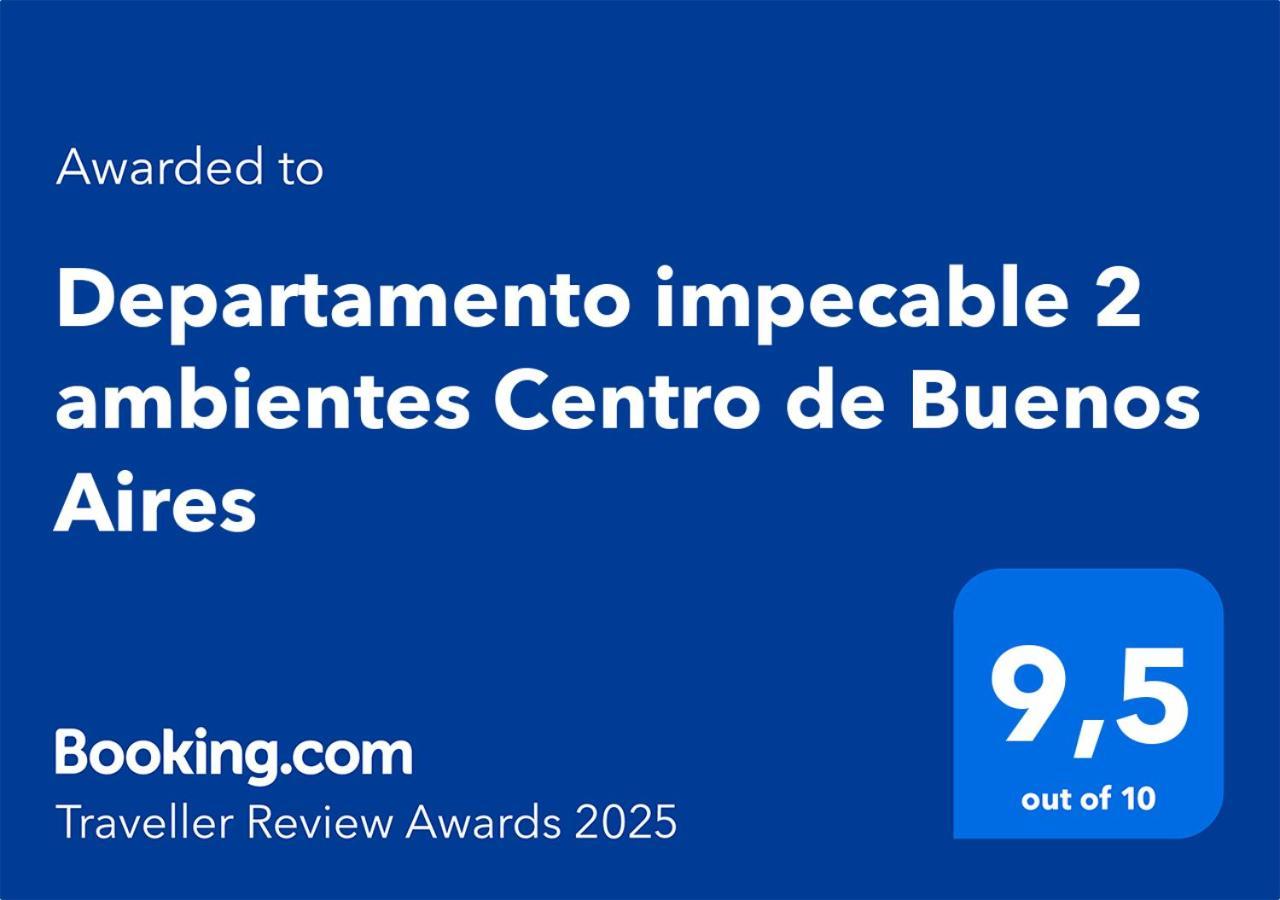 Apartamento Departamento impecable 2 ambientes Centro de Ciudad Autónoma de Buenos Aires Exterior foto